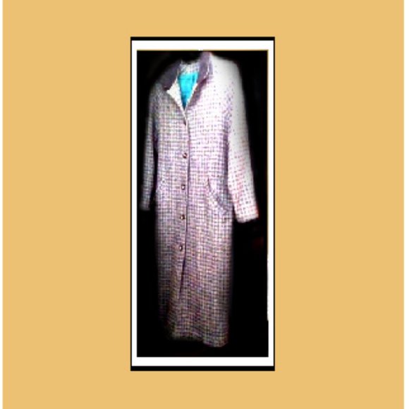 New Women's Italian Designer 100% Wool Coat - Picture 4 of 6